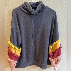 Raw Edge sweatshirt.